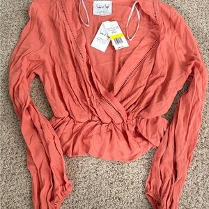 Dry Goods Coral Blouse